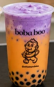 Boba Boo taro milk tea