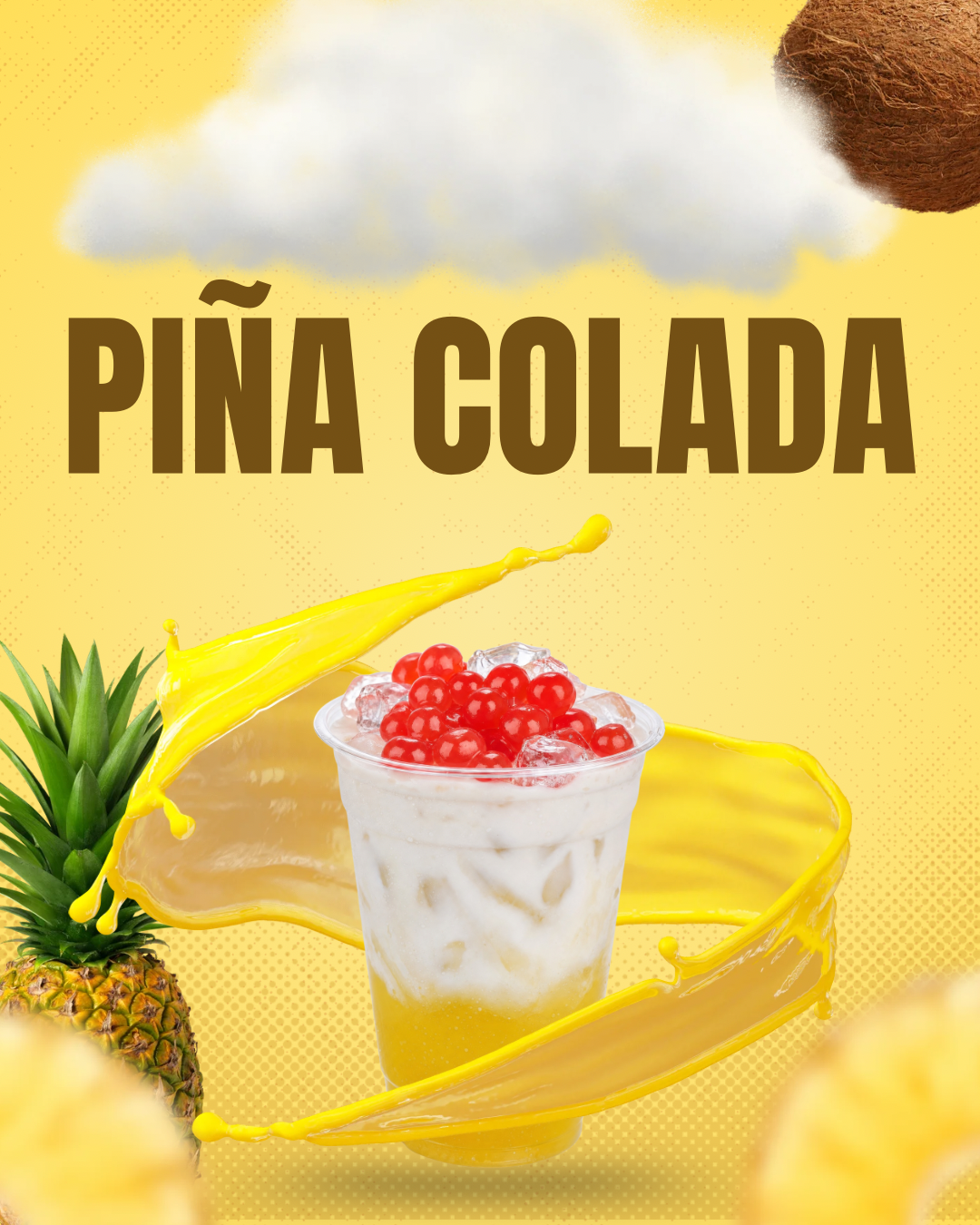 Piña Colada — @Officiallybobaboo